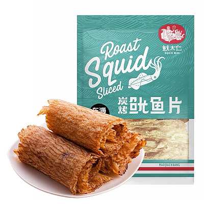 鱿太仁 炭烤鱿鱼片 38g