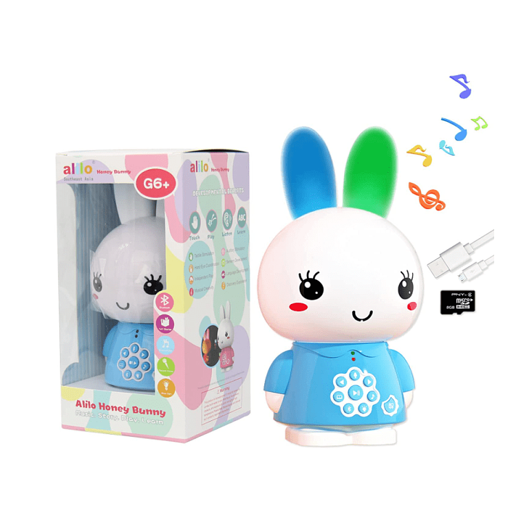 火火兔 Alilo 故事机 G6+ 中英双语 蓝色兔子 - Umall今日优选 - 澳洲线上超市