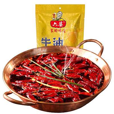 六婆 牛油火锅底料 300g