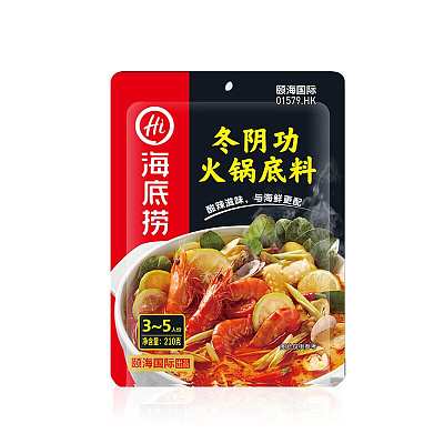海底捞 冬阴功火锅底料 210g