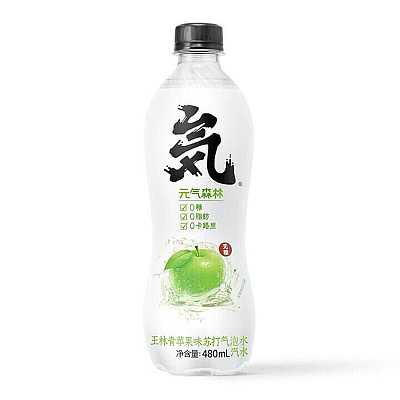 元气森林 青苹果味气泡水 480ml