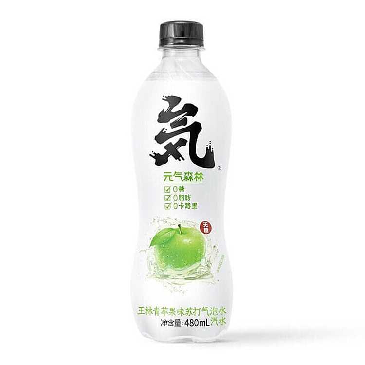 genki-forest-green-apple-flavored-sparkling-water-480ml-1