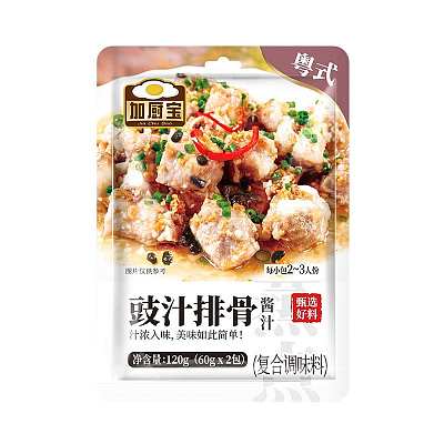 加厨宝 豉汁蒸排骨酱汁 120g