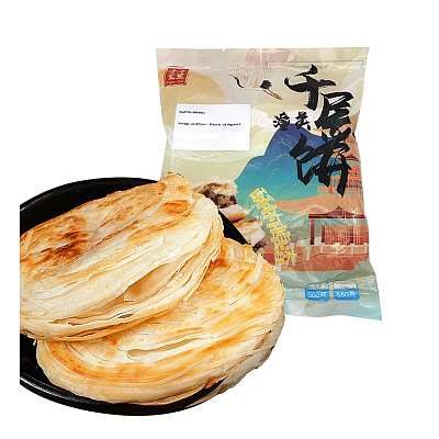 【冻】千里千食 潼关千层饼 550g