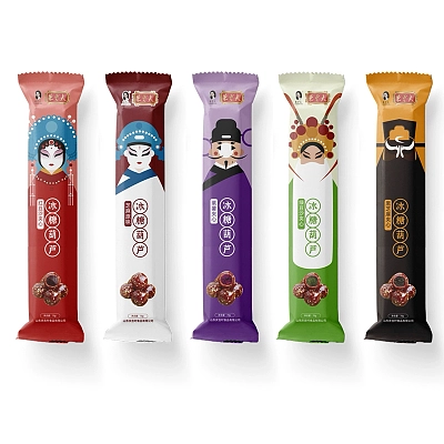 【冻】朱老大 冰糖葫芦 四个口味可选 70g