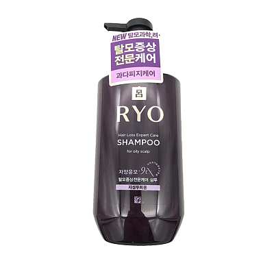 吕 防脱防固发滋养洗发水 油性发质 紫色 400ml