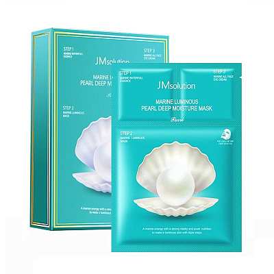JM 海洋珍珠深层保湿面膜 30ml*10片/盒