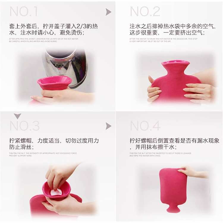 ozhouse-thickened-hot-water-bag-2l-send-wool-cover-three-colors-random-445g-3