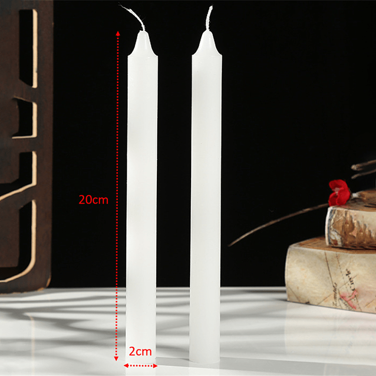 ozhouse-straight-rod-cylindrical-smokeless-candles-white-4pcs-20cm-long-3