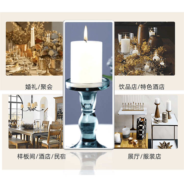 ozhouse-classic-cylindrical-smokeless-candle-white-1-piece-7575cm-3