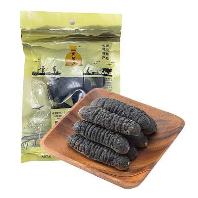 金袋子 优质纹秃参 澳洲干海参 80g