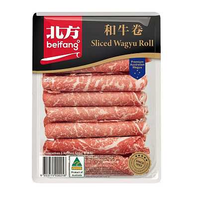 【冻】北方 和牛卷 225g