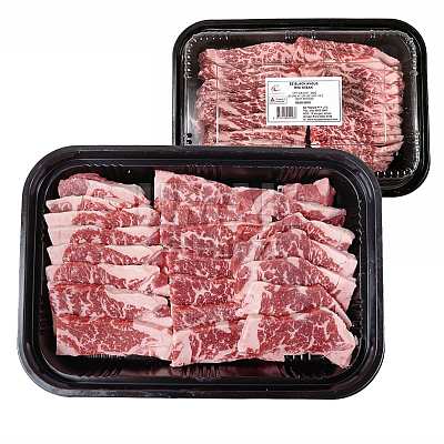 【冻】EZ 纯血黑安格斯迷你雪花小牛排 万能肉片 250g