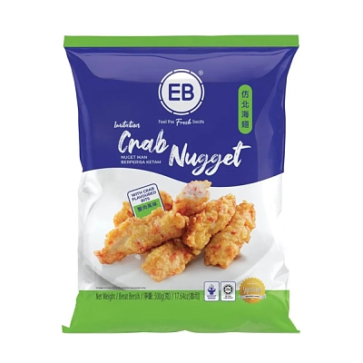 【冻】EB 仿北海翅鱼条 蟹肉风味 500g