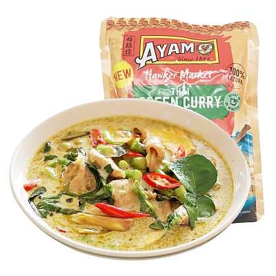Ayam 泰式咖喱酱汁 红&绿可选 200g