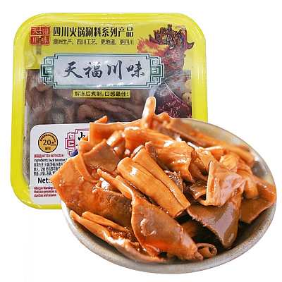 【冻】天福 火锅鸭板肠 100g