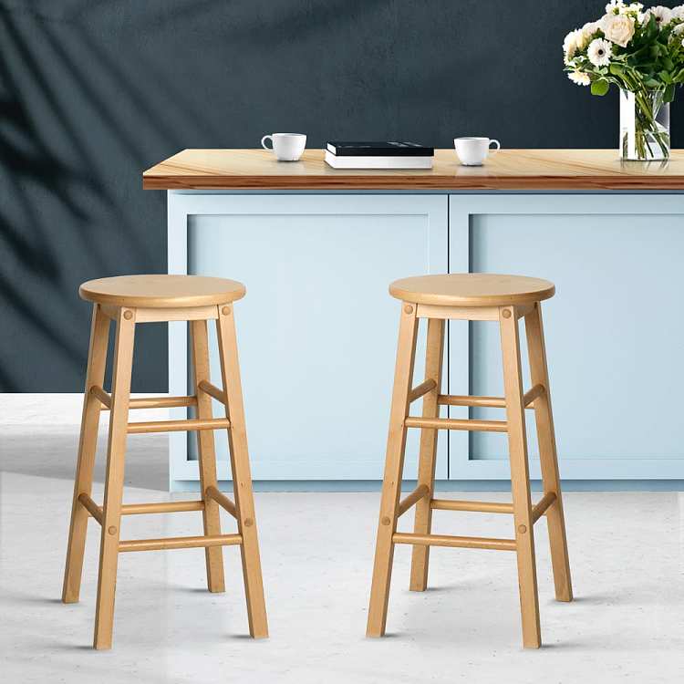 artiss-wooden-backless-high-bar-stool-kitchen-stool-set-of-2-61cm-three-colors-available-1