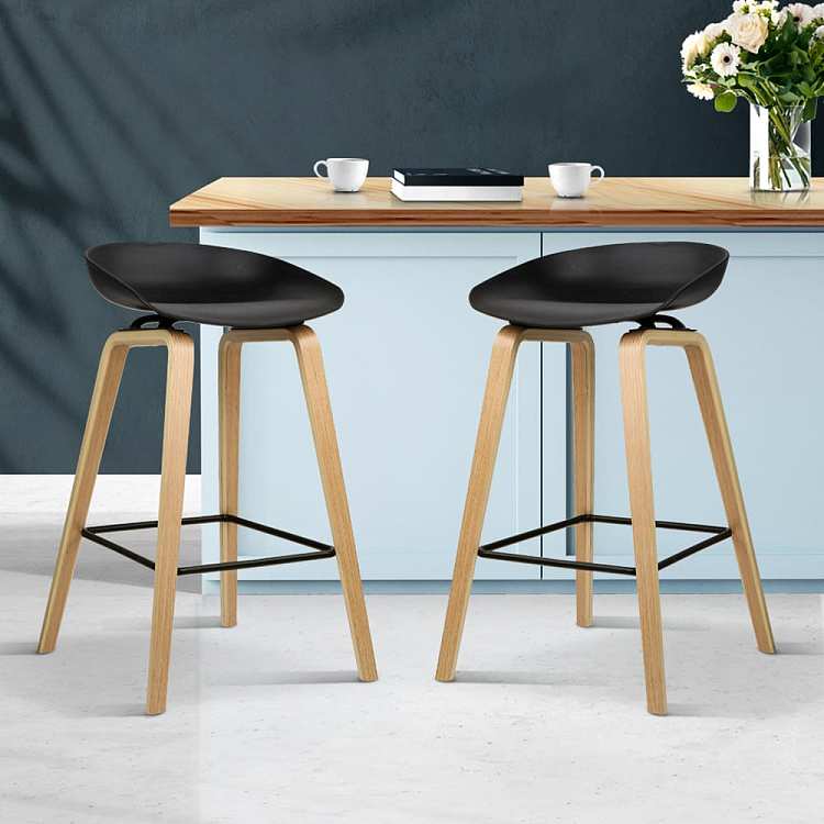 artiss-wooden-pu-leather-upholstered-square-foot-bar-stool-kitchen-stool-2-piece-set-black-67cm-1