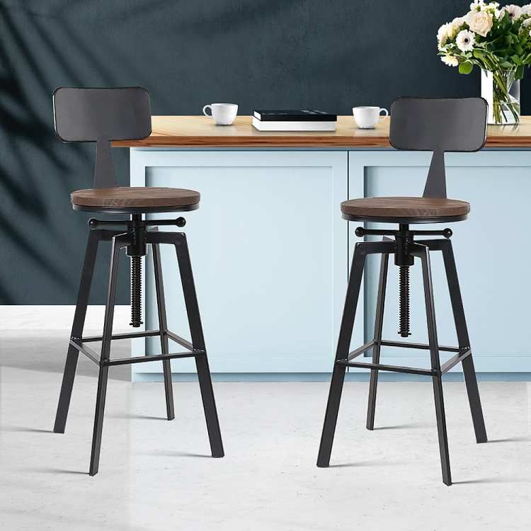 artiss-corrosion-resistant-steel-base-rotatable-backrest-lift-type-elm-bar-stools-2-sets-industrial-style-black-wood-color-5