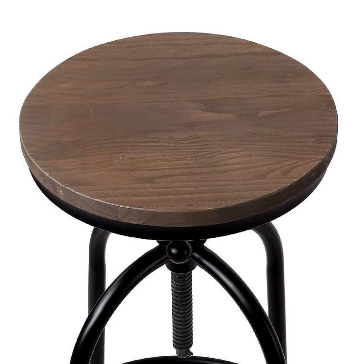 artiss-corrosion-resistant-steel-base-rotatable-lifting-elm-bar-stools-2-piece-industrial-style-black-wood-color-3