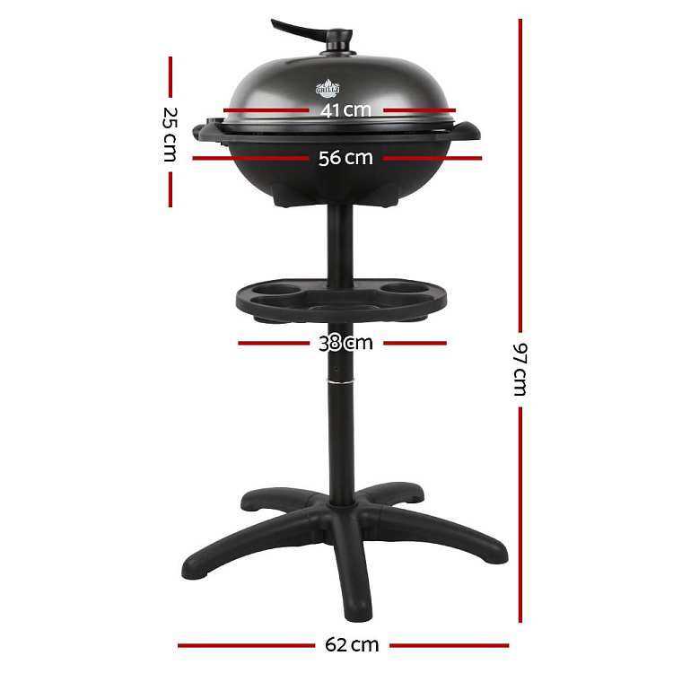 grillz-outdoor-camping-portable-non-stick-electric-grill-round-black-2