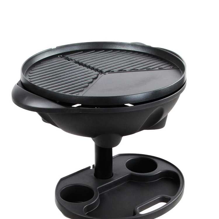 grillz-outdoor-camping-portable-non-stick-electric-grill-round-black-3