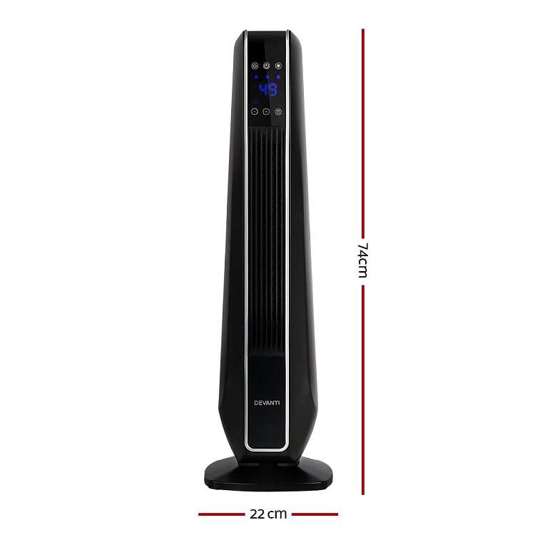 devanti-portable-ceramic-tower-fan-heater-led-display-panel-10-49c-70-oscillation-22cm74cm-2400w-black-3