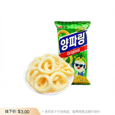 农心 洋葱圈 50g