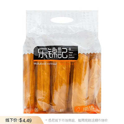 乐锦记 手撕棒 奶香原味 380g