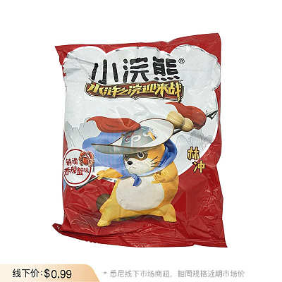 小浣熊 干脆面 香辣蟹味 35g