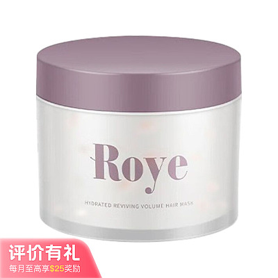 Roye 若也 水润亮泽蓬松 发膜 236g【评价有礼】