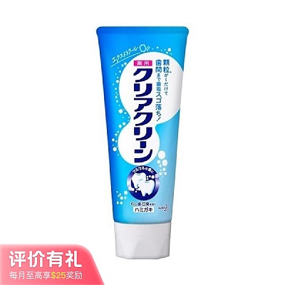 花王 细颗粒除垢牙膏 薄荷味 120g【评价有礼】