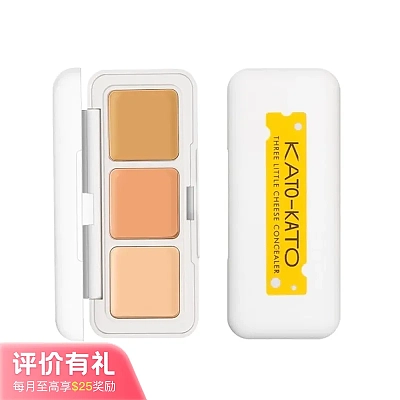 Kato 三次方奶酪三色遮瑕膏 3.9g 多条码【评价有礼】