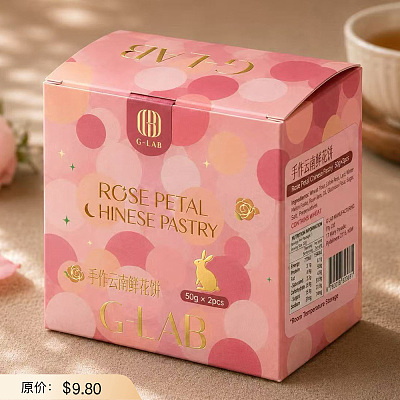 G-LAB 手作云南鲜花饼 2pcs 100g