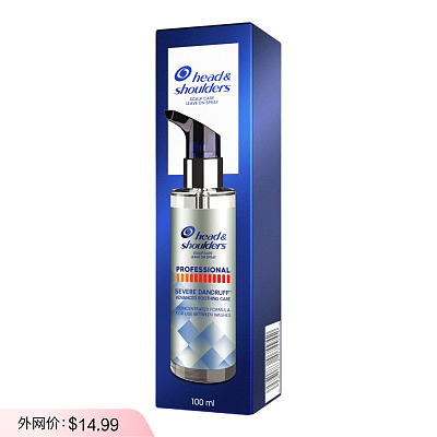 HEAD AND SHOULDERS 海飞丝 专业头皮护理免洗喷雾 100ml