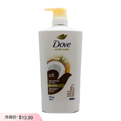 DOVE 多芬 焕活修护洗发水 850ml