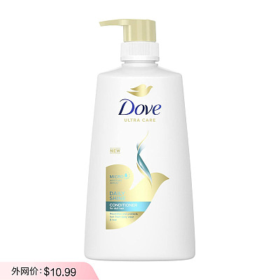 多芬 强效养护亮泽护发素 改善暗哑发质 660ml