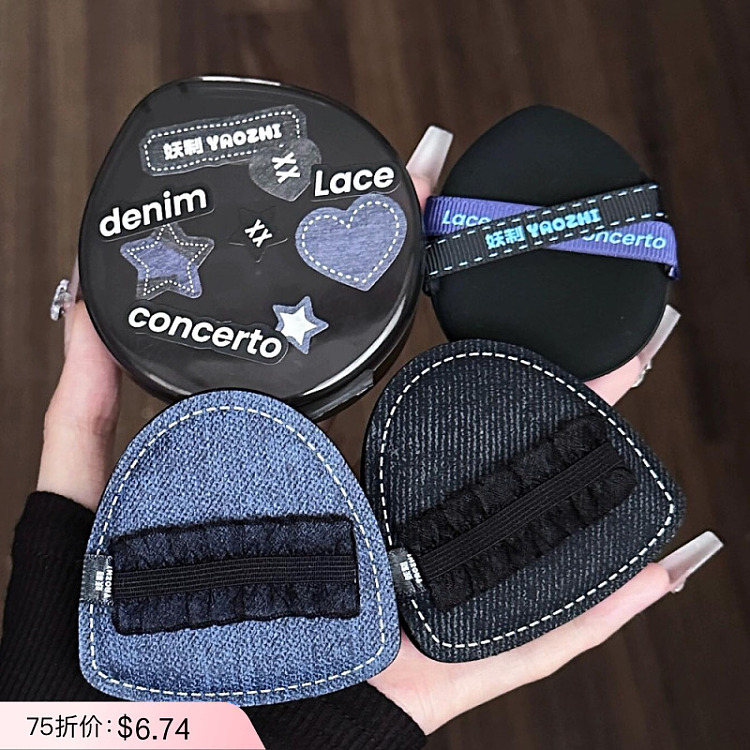 demon-lace-denim-powder-puff-1pc-set-1