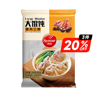 【冻】思念 猪肉三鲜大馄饨 240g