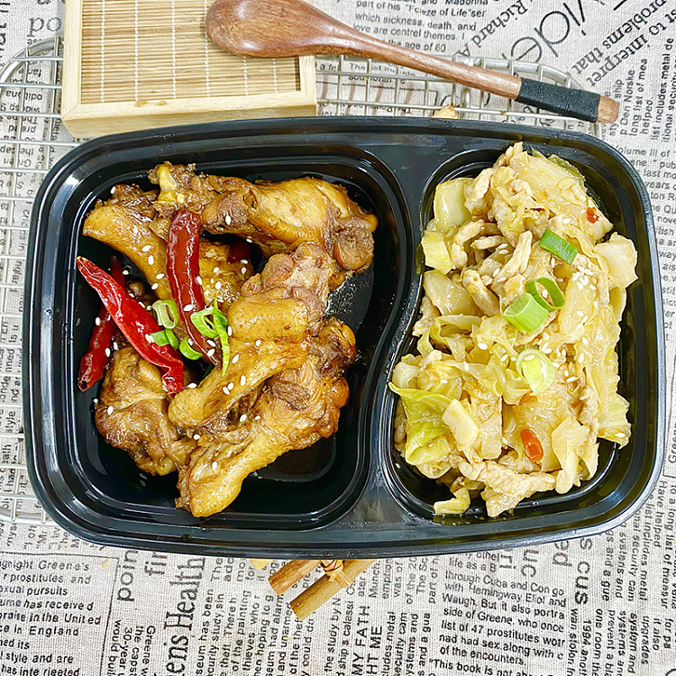 spicy-stir-fried-cabbage-and-porkbraised-chicken-drumlets-1