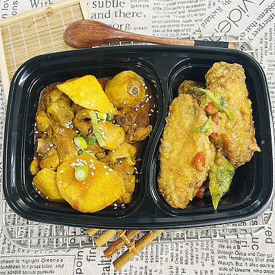 2816咸蛋鸡翅（小辣）+咖喱鸡（1000ml盒装）
