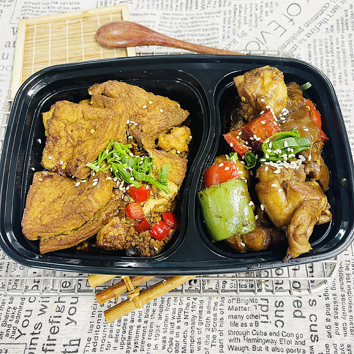 stir-fried-chicken-with-sauceminced-meat-tofu-pot-1