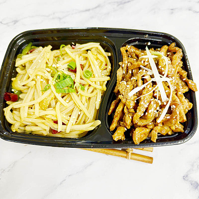 468京酱肉丝＋家常味炒土豆丝（1000ml盒装）
