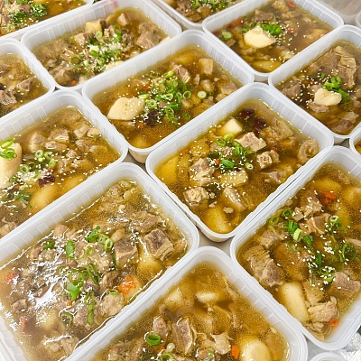 滋补山药清炖牛腩汤（750ml盒装）（约580g）【限时特价】
