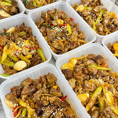 爆炒泡椒鸡胗 （中辣）（750ml盒装）（约330g）