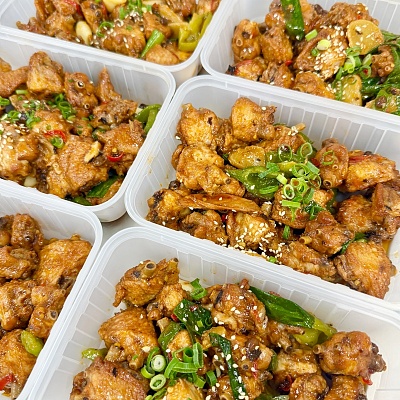 爆炒鸡翅（微辣）【750ml盒装】