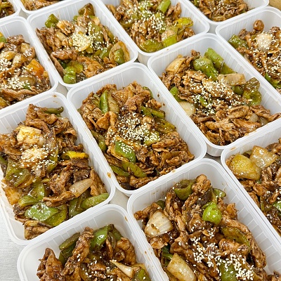 黑椒肉片【750ml盒装】【赏味期至周六 介意者勿拍】