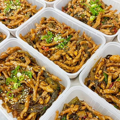 酸菜肉丝（中辣）【750ml盒装】